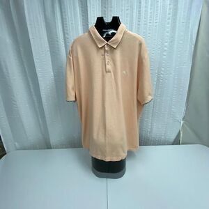 Tommy Bahama IslandZone Polo Shirt Mens 3XL Peach Supima Cotton  Golf(503-4)